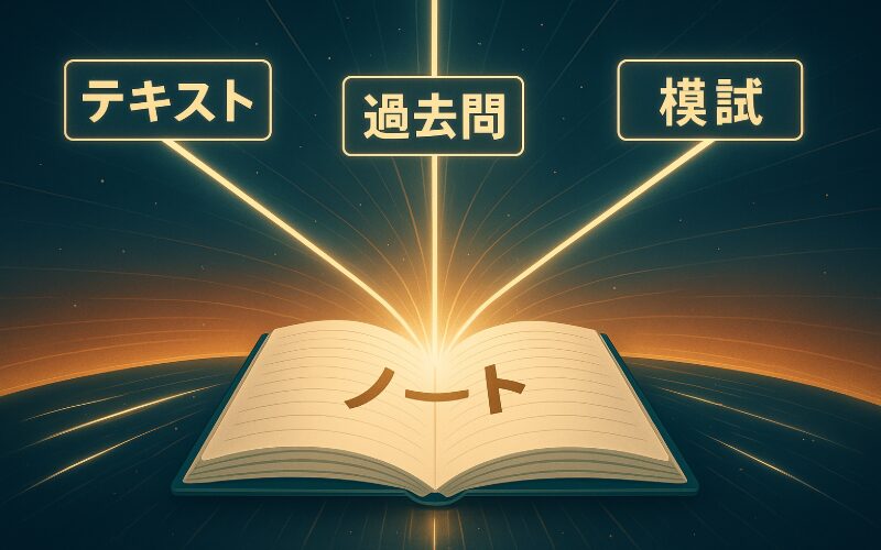 登録販売者試験に受かるノートの鉄則