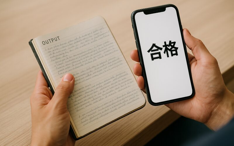 合格ノートを使って登録販売者試験に合格