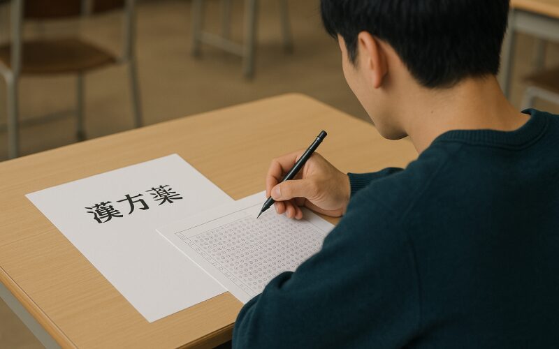 漢方を得点源にした受験生