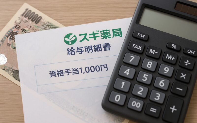 スギ薬局の登録販売者の給料は高いか、安いか