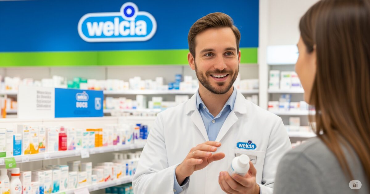 ウエルシアの登録販売者の仕事のイメージ