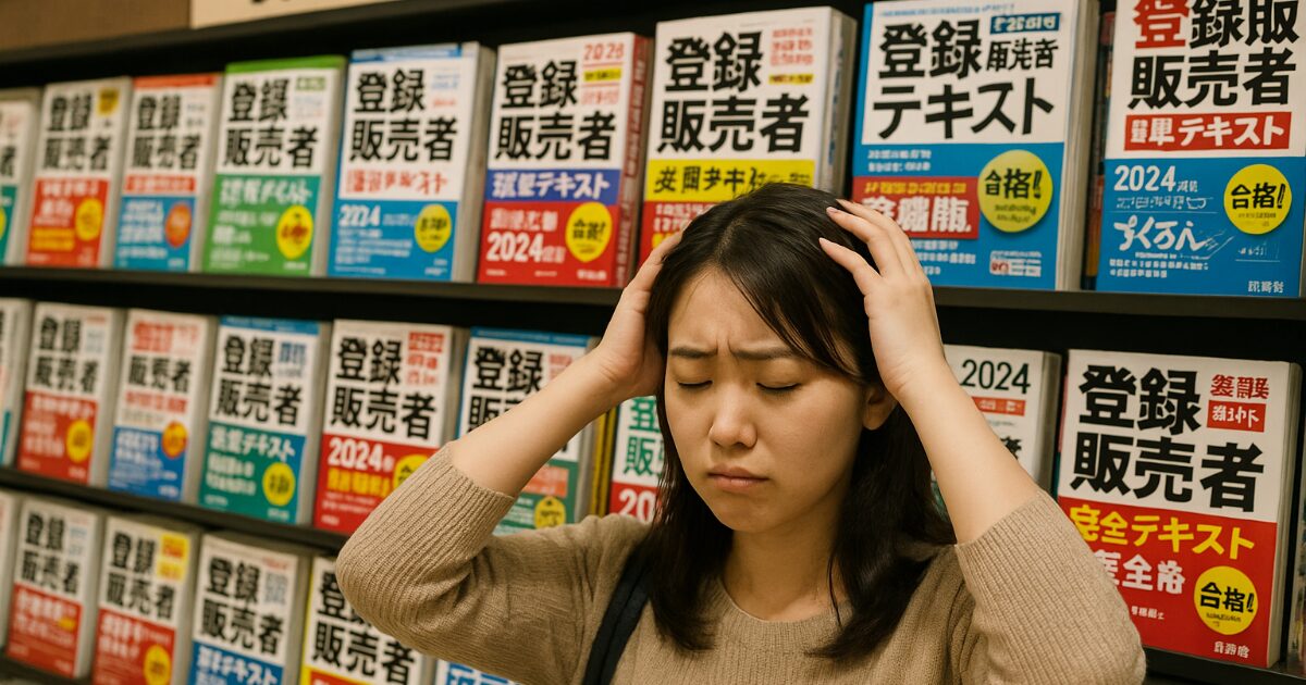 登録販売者のおすすめテキストのイメージ