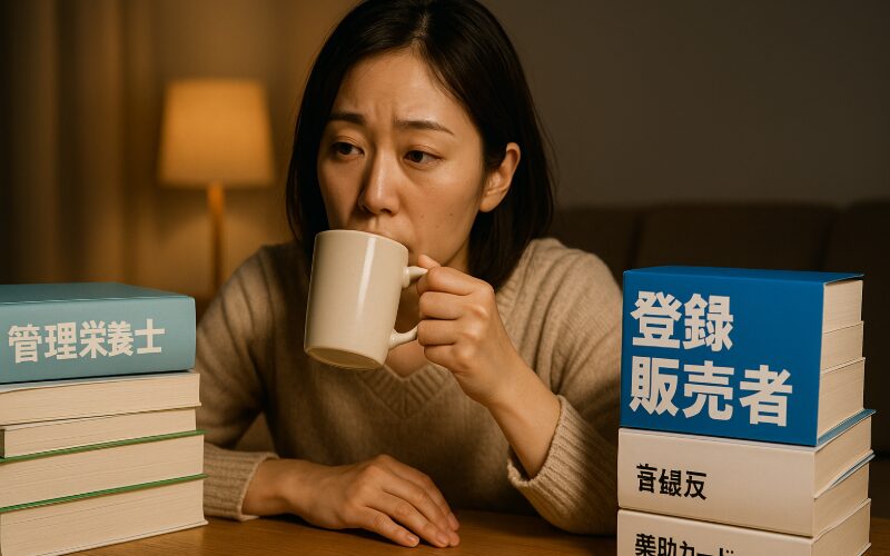管理栄養士が登録販売者資格を取るデメリット
