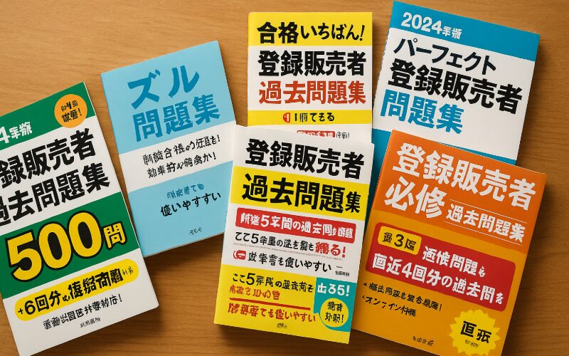 登録販売者のおすすめ問題集ランキング5選