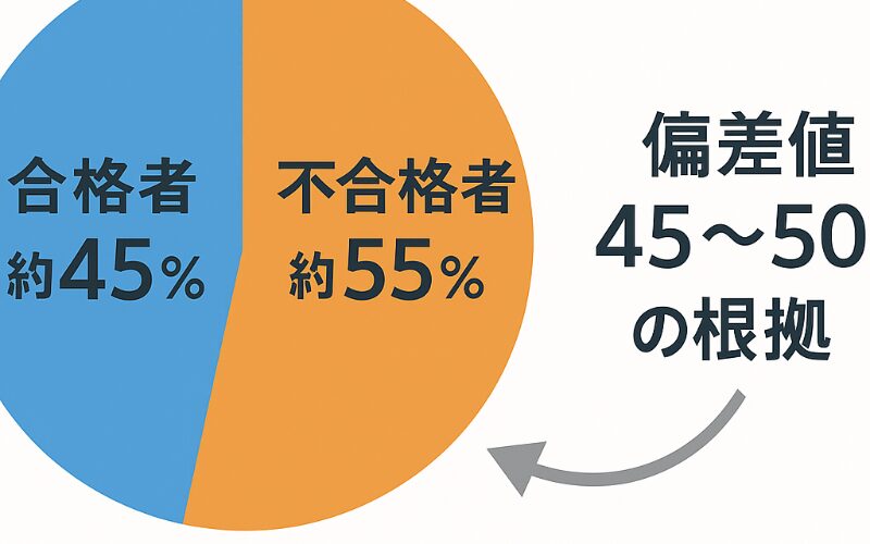 登録販売者試験の偏差値の具体的な数値
